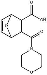 3-(MORPHOLINE-4-CARBONYL)-7-OXA-BICYCLO[2.2.1]HEPT-5-ENE-2-CARBOXYLIC ACID