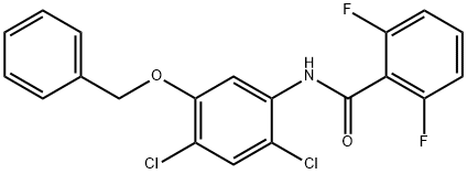 N-[5-(BENZYLOXY)-2,4-DICHLOROPHENYL]-2,6-DIFLUOROBENZENECARBOXAMIDE