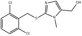 (2-[(2,6-DICHLOROBENZYL)SULFANYL]-1-METHYL-1H-IMIDAZOL-5-YL)METHANOL