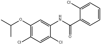 2-CHLORO-N-(2,4-DICHLORO-5-ISOPROPOXYPHENYL)BENZENECARBOXAMIDE
