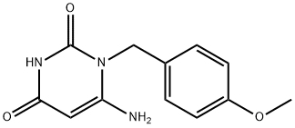 6-amino-1-[(4-methoxyphenyl)methyl]pyrimidine-2,4-dione