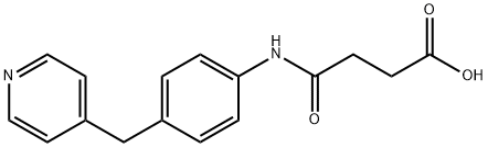 4-OXO-4-[4-(PYRIDIN-4-YLMETHYL)ANILINO]BUTANOIC ACID