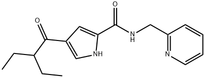 4-(2-ETHYLBUTANOYL)-N-(2-PYRIDINYLMETHYL)-1H-PYRROLE-2-CARBOXAMIDE