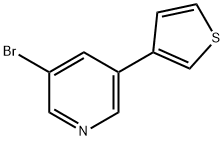 5-(3-噻吩基)-3-溴吡啶