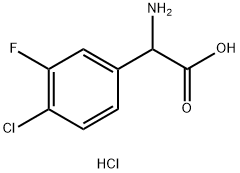 4-Chloro-3-fluoro-DL-phenylglycine hydrochloride