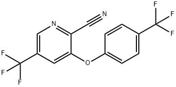 2-Pyridinecarbonitrile, 5-(trifluoromethyl)-3-[4-(trifluoromethyl)phenoxy]-