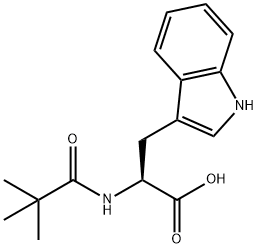 3-(1H-Indol-3-yl)-2-pivalamidopropanoic acid