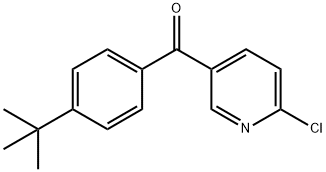 2-CHLORO-5-(4-TERT-BUTYLBENZOYL)PYRIDINE