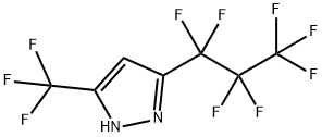 3(5)-Heptafluoropropyl-5(3)-(trifluoromethyl)pyrazole