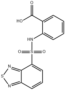 2-[(2,1,3-BENZOTHIADIAZOL-4-YLSULFONYL)AMINO]BENZOIC ACID