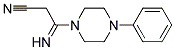 3-IMINO-3-(4-PHENYLPIPERAZINO)PROPANENITRILE