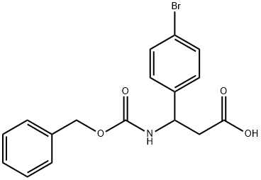 3-(((苄氧基)羰基)氨基)-3-(4-溴苯基)丙酸