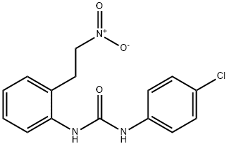 N-(4-CHLOROPHENYL)-N'-[2-(2-NITROETHYL)PHENYL]UREA