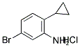 5-BROMO-2-CYCLOPROPYL-PHENYL-AMMONIUM CHLORIDE