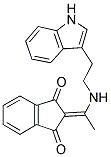 2-(((2-INDOL-3-YLETHYL)AMINO)ETHYLIDENE)INDANE-1,3-DIONE