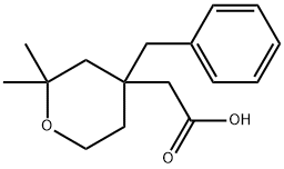 2-(4-Benzyl-2,2-dimethyltetrahydro-2H-pyran-4-yl)acetic acid