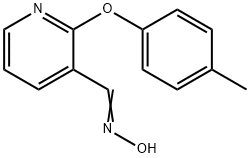 (E)-N-{[2-(4-methylphenoxy)pyridin-3-yl]methylidene}hydroxylamine