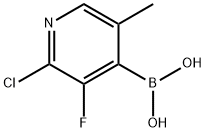 2-CHLORO-3-FLUORO-5-METHYLPYRIDINE-4-BORONIC ACID