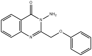 4(3H)-Quinazolinone, 3-amino-2-(phenoxymethyl)-