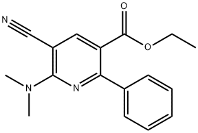 ETHYL 5-CYANO-6-(DIMETHYLAMINO)-2-PHENYLNICOTINATE