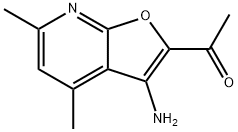 Ethanone, 1-(3-amino-4,6-dimethylfuro[2,3-b]pyridin-2-yl)-