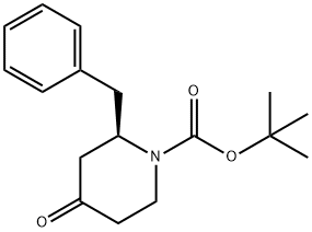 TERT-BUTYL (2R)-2-BENZYL-4-OXOPIPERIDINE-1-CARBOXYLATE