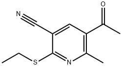 5-ACETYL-2-(ETHYLSULFANYL)-6-METHYLNICOTINONITRILE