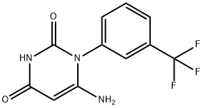 6-氨基-1-[3-(三氟甲基)苯基]嘧啶-2,4(1H,3H)-二酮