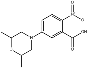 5-(2,6-Dimethylmorpholin-4-yl)-2-nitrobenzoic acid