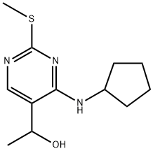 4-(Cyclopentylamino)-alpha-methyl-2-(methylthio)-5-pyrimidinemethanol