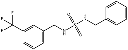 N-BENZYL-N'-[3-(TRIFLUOROMETHYL)BENZYL]SULFAMIDE