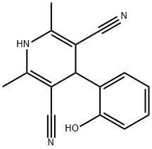 4-(2-HYDROXYPHENYL)-2,6-DIMETHYL-1,4-DIHYDRO-3,5-PYRIDINEDICARBONITRILE