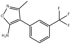 5-Isoxazolamine, 3-methyl-4-[3-(trifluoromethyl)phenyl]-