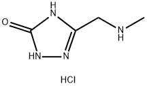 3-[(methylamino)methyl]-4,5-dihydro-1H-1,2,4-triazol-5-one hydrochloride