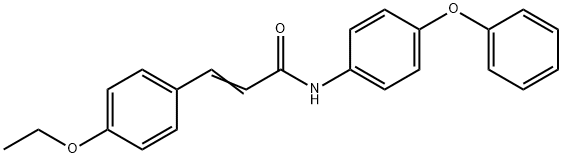 3-(4-ETHOXYPHENYL)-N-(4-PHENOXYPHENYL)ACRYLAMIDE