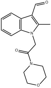 2-METHYL-1-(2-MORPHOLIN-4-YL-2-OXO-ETHYL)-1H-INDOLE-3-CARBALDEHYDE