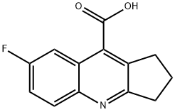 7-FLUORO-2,3-DIHYDRO-1H-CYCLOPENTA[B]QUINOLINE-9-CARBOXYLIC ACID