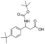 Benzenepropanoic acid, β-[[(1,1-dimethylethoxy)carbonyl]amino]-4-(1,1-dimethylethyl)-