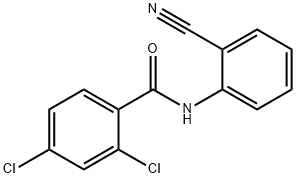 Benzamide, 2,4-dichloro-N-(2-cyanophenyl)-