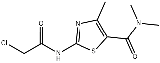 2-(2-CHLORO-ACETYLAMINO)-4-METHYL-THIAZOLE-5-CARBOXYLIC ACID DIMETHYLAMIDE