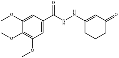 N-((3-OXOCYCLOHEX-1-ENYL)AMINO)(3,4,5-TRIMETHOXYPHENYL)FORMAMIDE