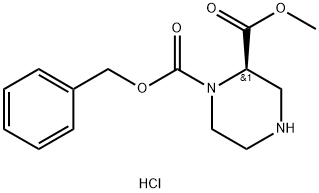 (R)-1-N-CBZ-PIPERAZINE-2-CARBOXYLIC ACID METHYL ESTER-HCl