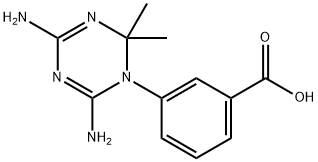 3-(4,6-DIAMINO-2,2-DIMETHYL-2H-[1,3,5]TRIAZIN-1-YL)-BENZOIC ACID