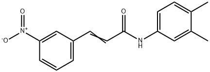 N-(3,4-DIMETHYLPHENYL)-3-(3-NITROPHENYL)ACRYLAMIDE