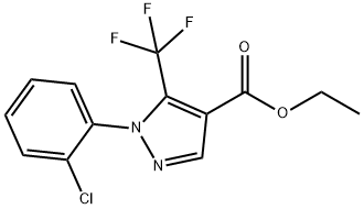 1-(2-CHLORO-PHENYL)-5-TRIFLUOROMETHYL-1H-PYRAZOLE-4-CARBOXYLIC ACID ETHYL ESTER