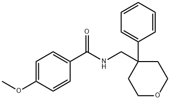 4-METHOXY-N-[(4-PHENYLTETRAHYDRO-2H-PYRAN-4-YL)METHYL]BENZAMIDE