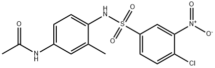 N1-(4-([(4-CHLORO-3-NITROPHENYL)SULFONYL]AMINO)-3-METHYLPHENYL)ACETAMIDE