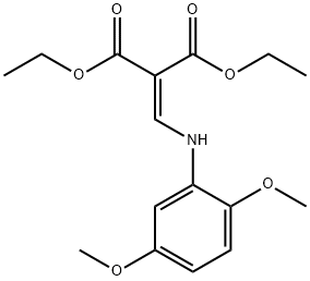 DIETHYL 2-(((2,5-DIMETHOXYPHENYL)AMINO)METHYLENE)PROPANE-1,3-DIOATE