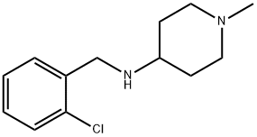 N-[(2-chlorophenyl)methyl]-1-methyl-4-piperidinamine