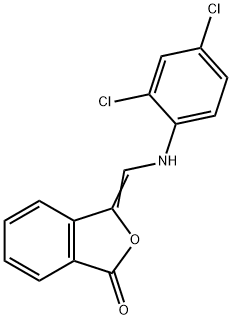 3-[(2,4-DICHLOROANILINO)METHYLENE]-2-BENZOFURAN-1(3H)-ONE